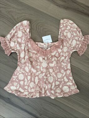 New Floral Babydoll top